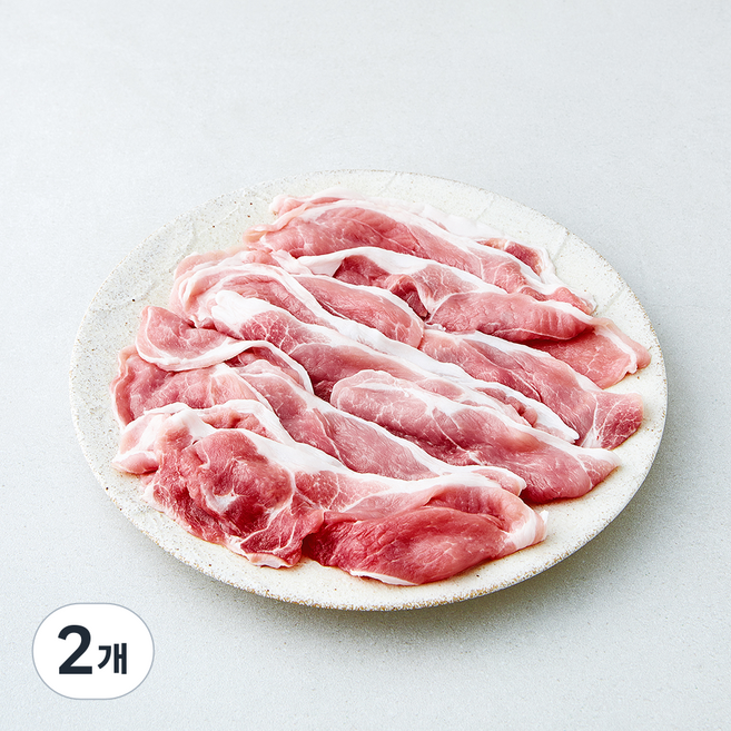 선진포크한돈 앞다리 불고기용 (냉장), 500g, 2개