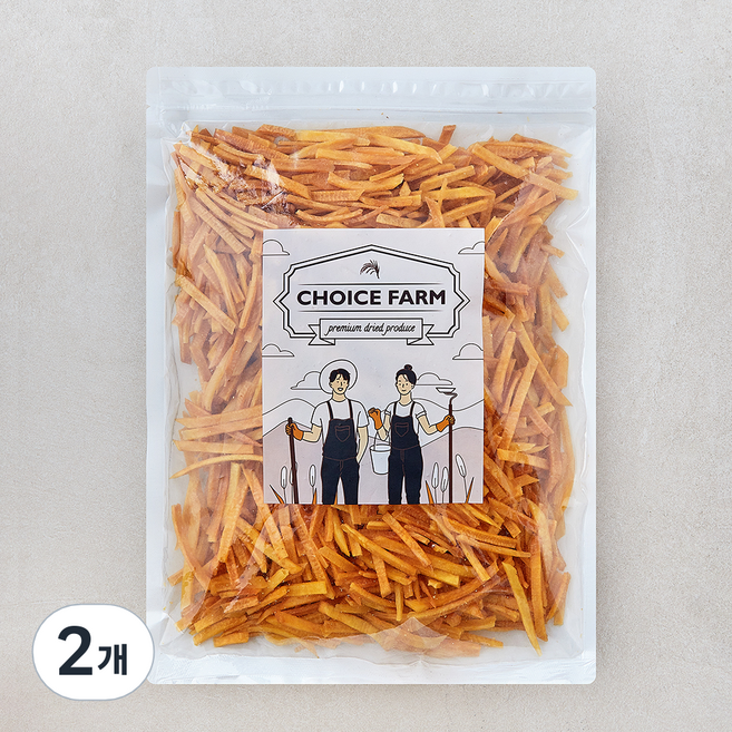 초이스팜 고구마스틱, 2개, 500g