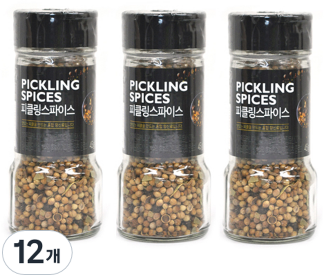 성진 피클링 스파이스 병, 45g, 12개