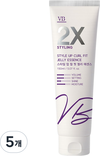 mise en scene 魅尚萱 VIVAS 2X 捲髮造型凝膠精華, 5個, 150ml