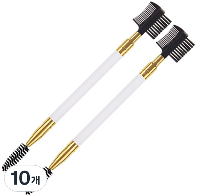 라몽 듀얼 메이크업 브러쉬 기타뷰티소품, 10개, 빗타입