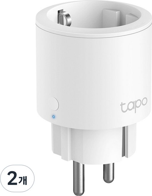 티피링크 16A 에너지 모니터링 IoT 스마트 Wi-Fi 플러그, Tapo P115, 2개