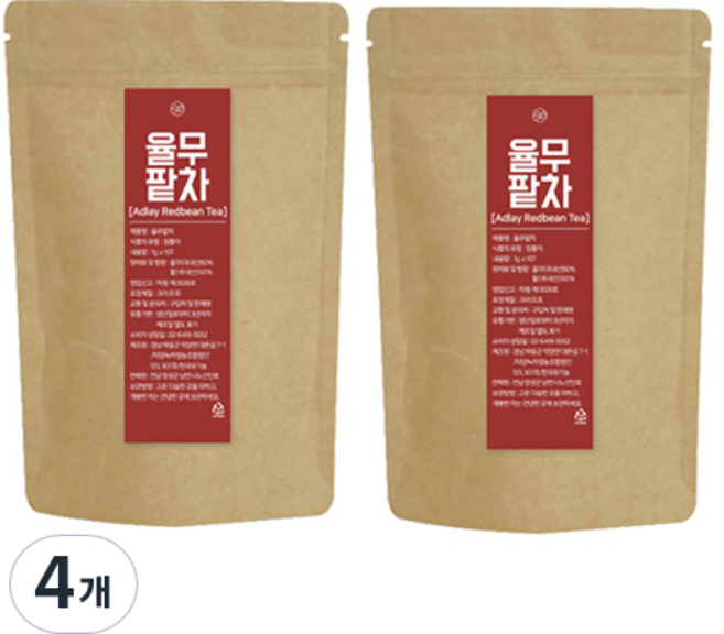 율무팥차, 1g, 10개입, 4개