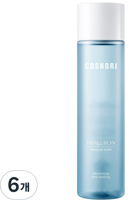 코스노리 히알루론 모이스처 토너, 200ml, 6개