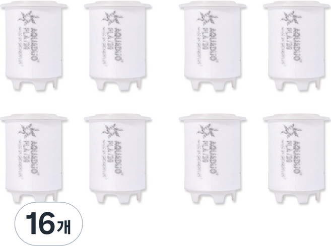 아쿠아듀오 PLA 헤드 리필필터 SF-7000 공용, 16개