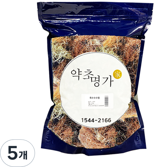 약초명가 옥수수수염, 100g, 5개