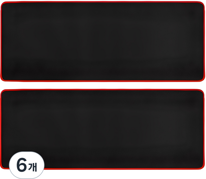 칼론 초대형 마우스패드 OKP-L9000, 혼합색상, 6개