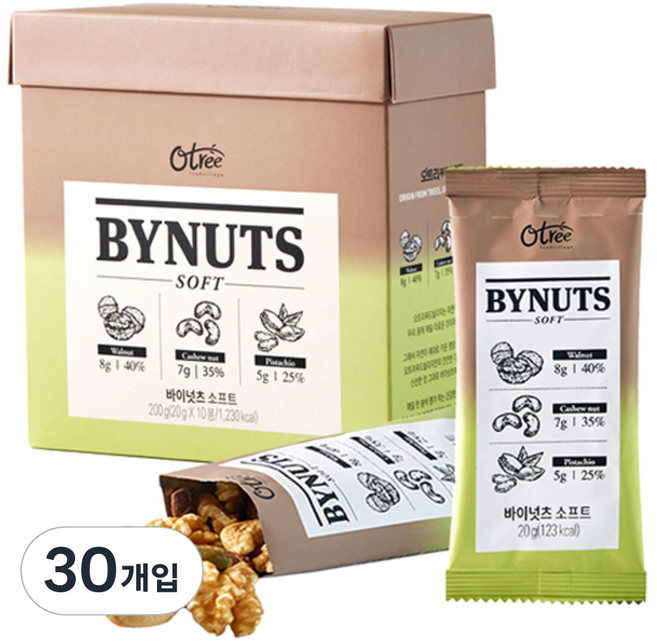 오트리 바이넛츠 소프트, 200g, 3개