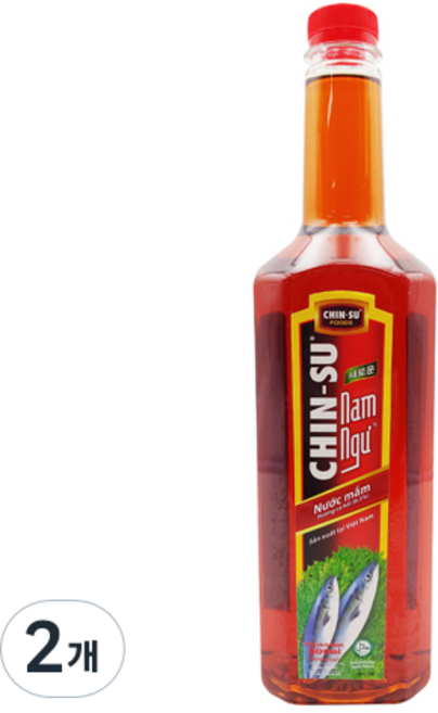 친수 남늑 피쉬소스 분짜소스용, 900ml, 2개