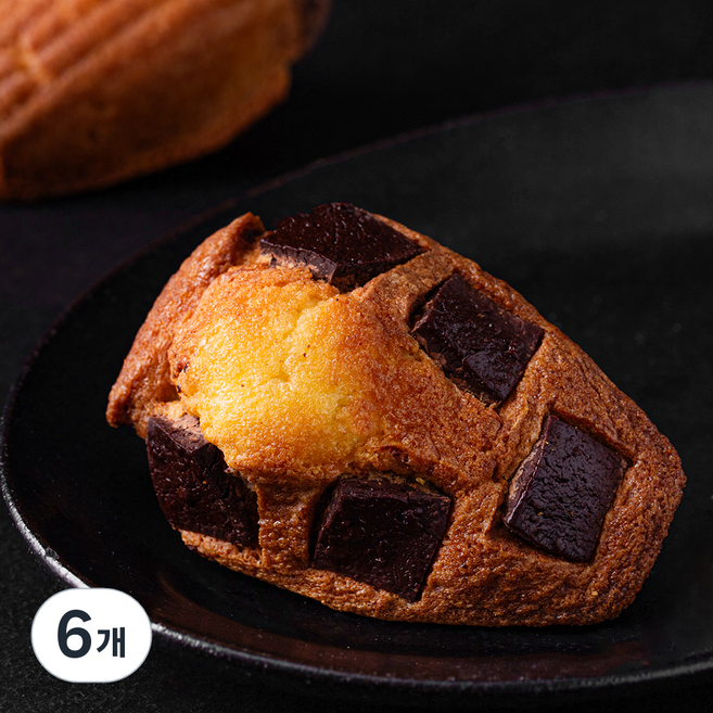 메종엠오 소금초코 마들렌, 35g, 1개입, 6개