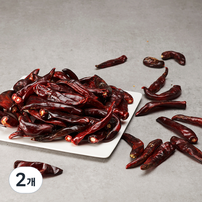 태양빛 건고추, 300g, 2개