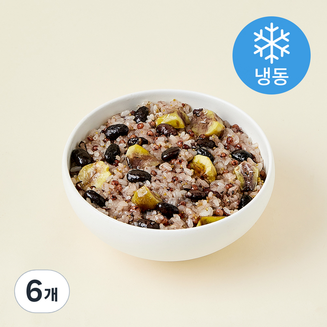 압구정 예향 찰밥 (냉동), 200g, 6개