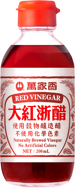 萬家香 大紅浙醋, 1個, 200ml