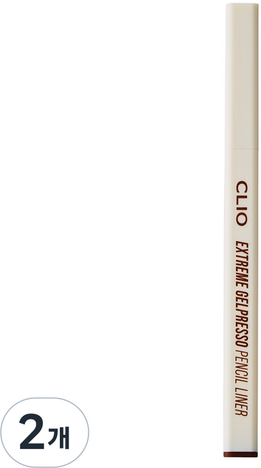 CLIO 珂莉奧 極致凝膠眼線筆, 2個, 012 閃光摩卡