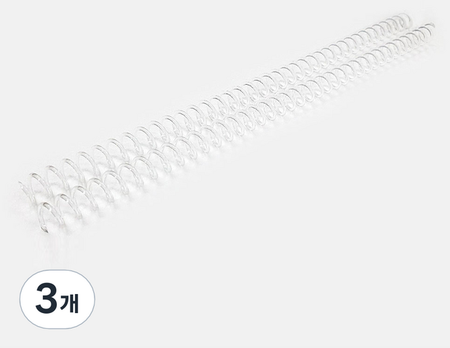 三恩夥伴 水晶環 2kg 2入, 20mm, 透明, 3個