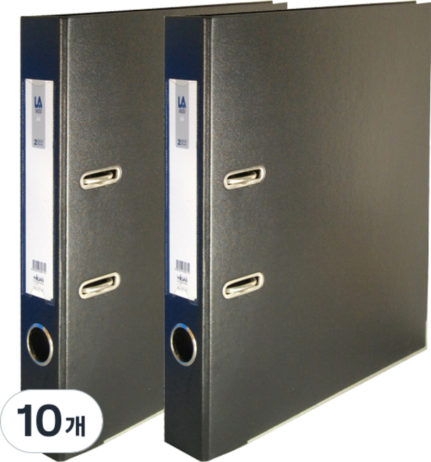마이다스 LA 레버아치바인더 민 5cm, 블랙, 10개