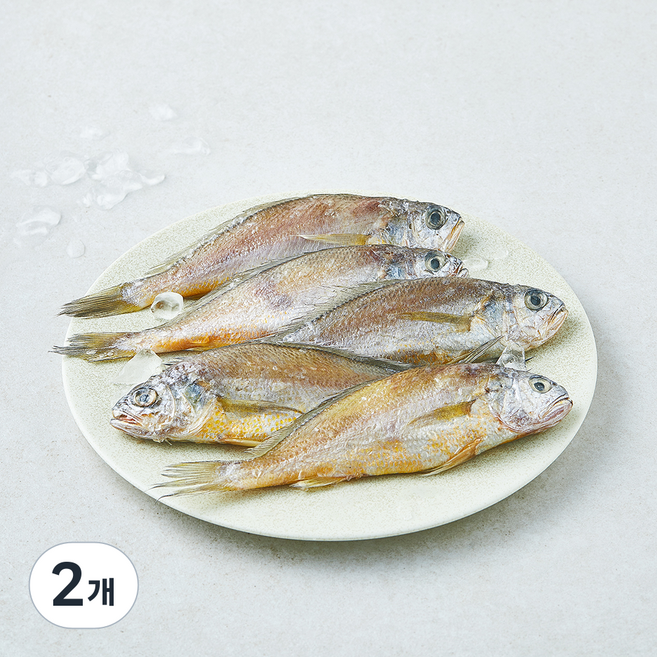 소금간 참조기 5미 (냉장), 2개, 300g