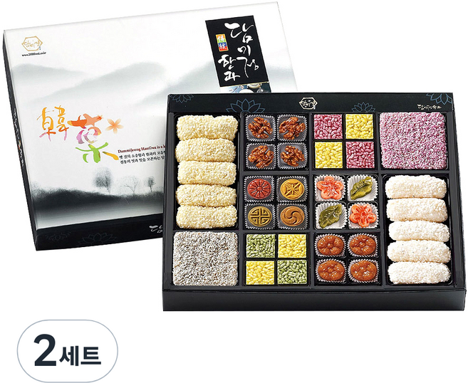 담미정 꽃한과 세트, 269g, 2세트