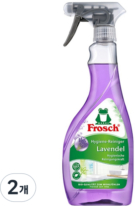 프로쉬 라벤더 욕실 클리너, 500ml, 2개