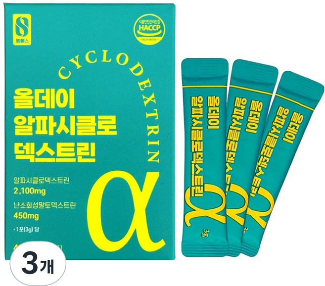 올데이 알파시클로 덱스트린 알파 14p, 42g, 3개