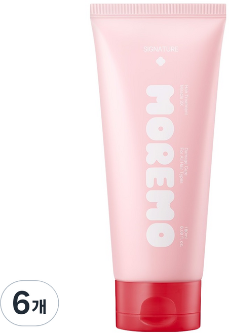 moremo 奇蹟2X經典護髮素, 6個, 180ml