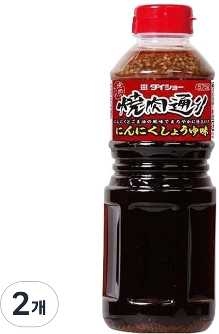 DAISHO 大逸昌 燒肉街大蒜醬油, 575g, 2個