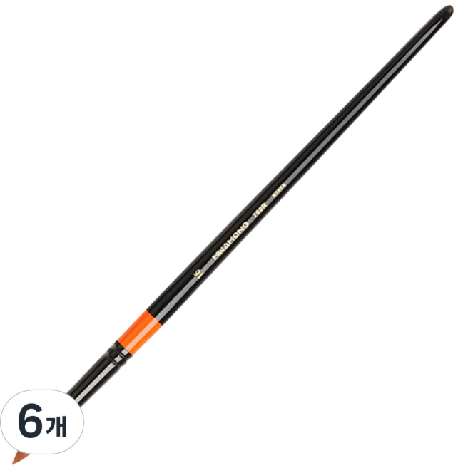 화홍 수채화붓 700, R 16호, 6개