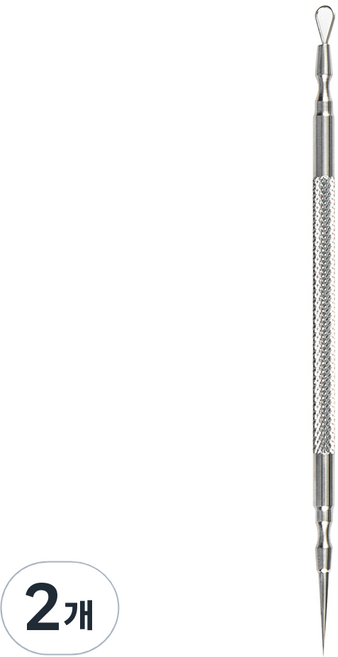 ELLE PARIS 듀얼 팁 압출기, 2개, 실버