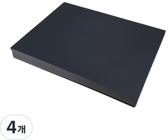 All PAPER 永信紙業 黑色肯特紙 180g, 4個, 500個