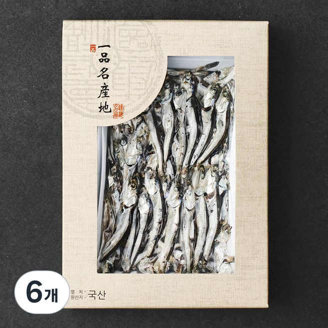 청해명가 일품명산지 국물멸치, 95g, 6개