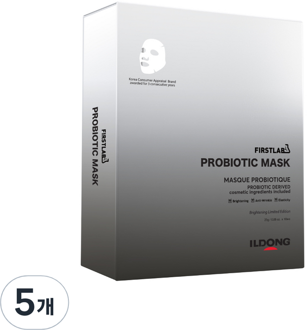 퍼스트랩 프로바이오틱 마스크 season 3.5, 10개입, 5개
