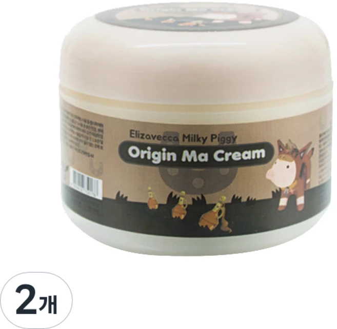 엘리자베카 밀키피기 오리진 마 크림, 100g, 2개 - 쿠팡