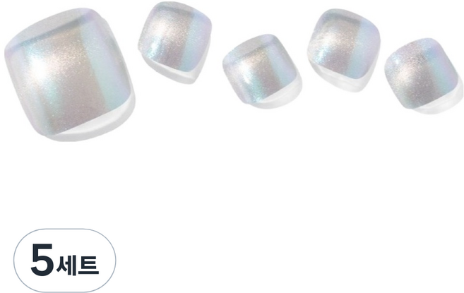 오호라 P 문리버 페디 세트, 5세트, 실버 자석