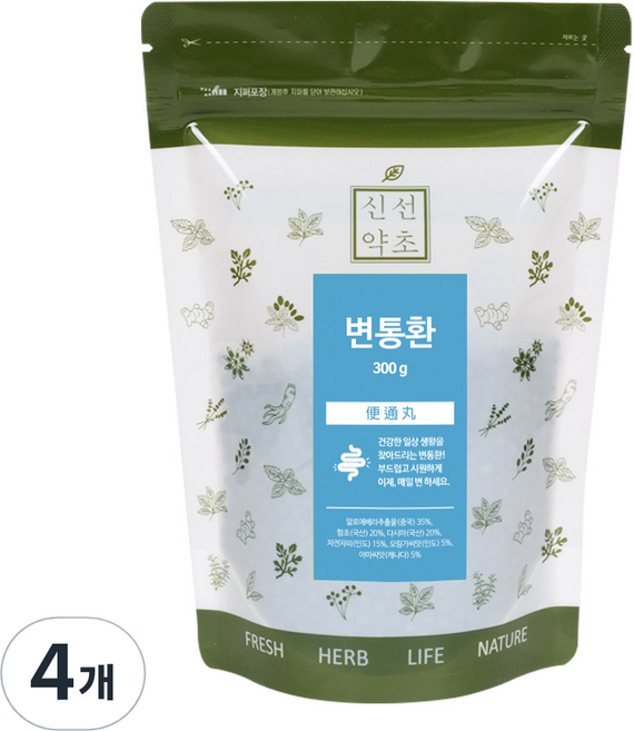 신선약초 변통환, 300g, 4개