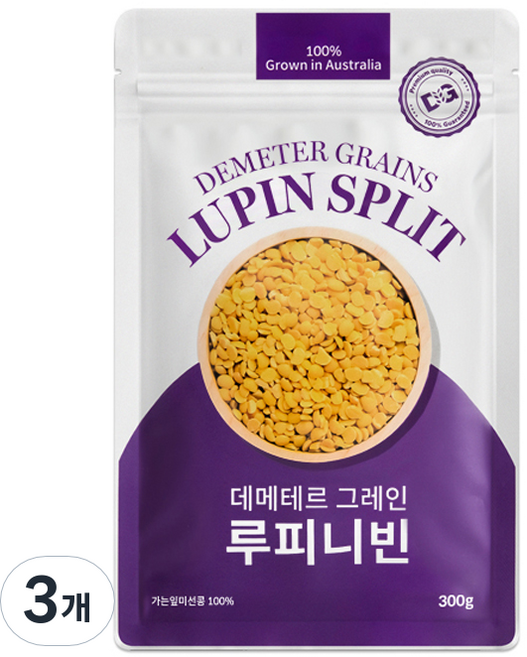 데이즈온 데메테르 그레인 루피니빈, 3개, 300g