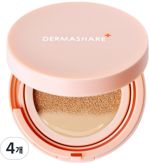 더마쉐어 프로폴리스 롱웨어 세럼 쿠션 본품 15g, 21호, 4개
