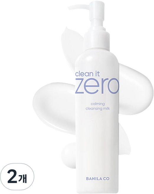 바닐라코 클린 잇 제로 카밍 클렌징 밀크, 200ml, 2개