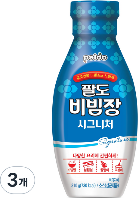 팔도 비빔장 시그니처, 310g, 3개