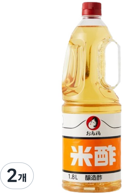 OTafUKU 米醋, 2個, 1.8L