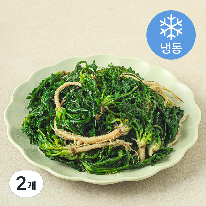 나물투데이 국내산 데친 냉이 (냉동), 2개, 250g