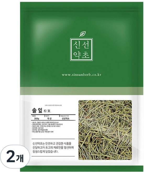 신선약초 솔잎, 300g, 2개