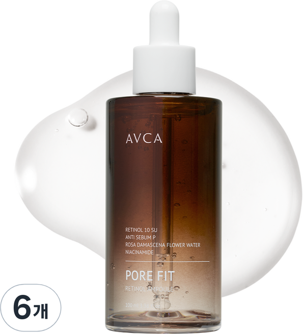 아브카 포어 핏 레티놀 모공 앰플, 100ml, 6개