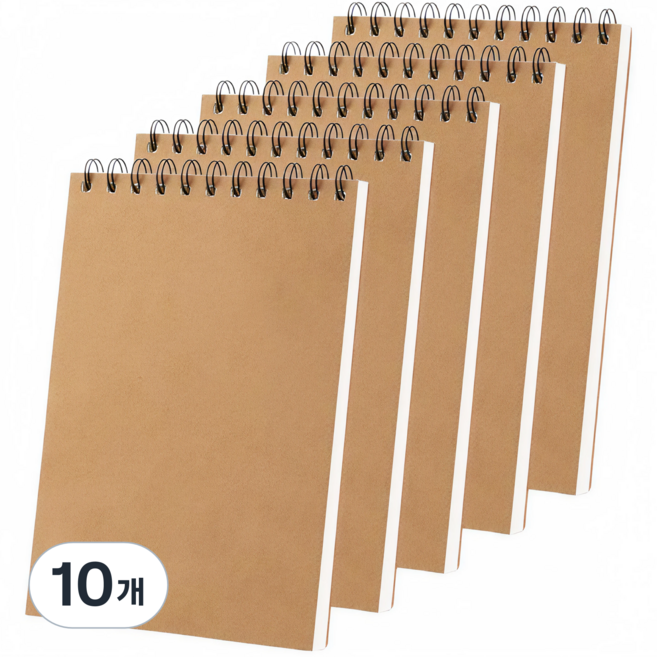 상단 스프링 크래프트 스케치 드로잉북 160g 30p, A5, 10개