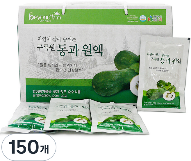 구록원 동과원액, 100ml, 150개
