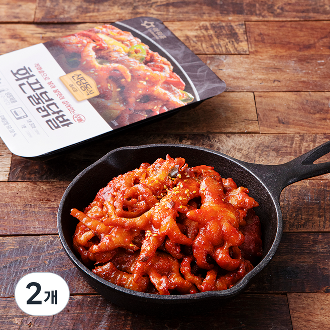 아워홈 화끈불닭발, 150g, 2개