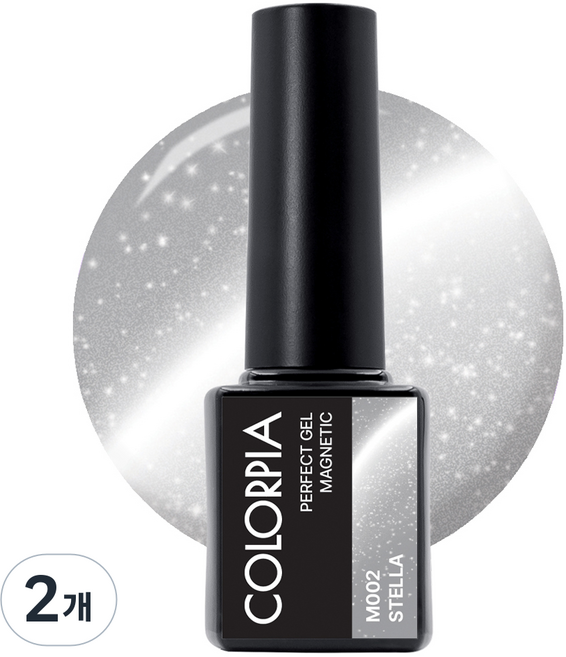 칼라피아 원스텝 자석 젤네일, M002 스텔라, 6g, 2개