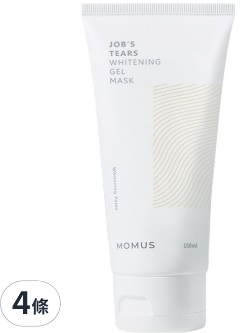 MOMUS 雙薏仁美白凍膜 150ml, 1入, 4條
