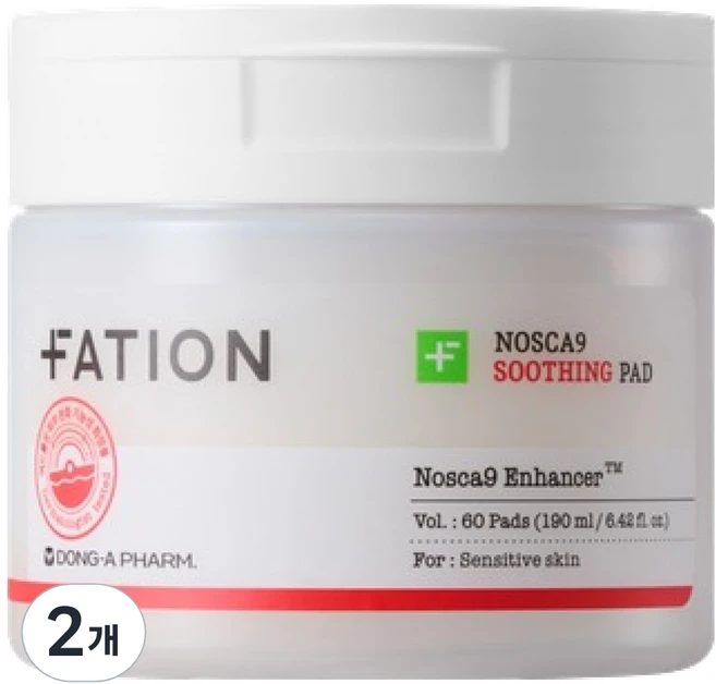 파티온 노스카나인 트러블 스킨 패드 190ml, 60매입, 2개 - 쿠팡