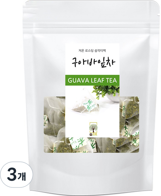 숲으로허브 구아바잎차, 1g, 100개입, 3개
