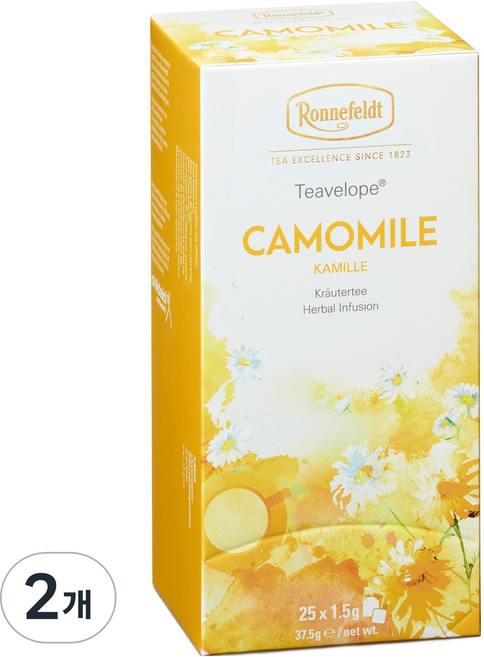 로네펠트 티벨롭 카모마일차, 1.5g, 25개입, 2개